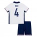 Prima Maglia Inghilterra Rice 4 Euro 2024 Bambino